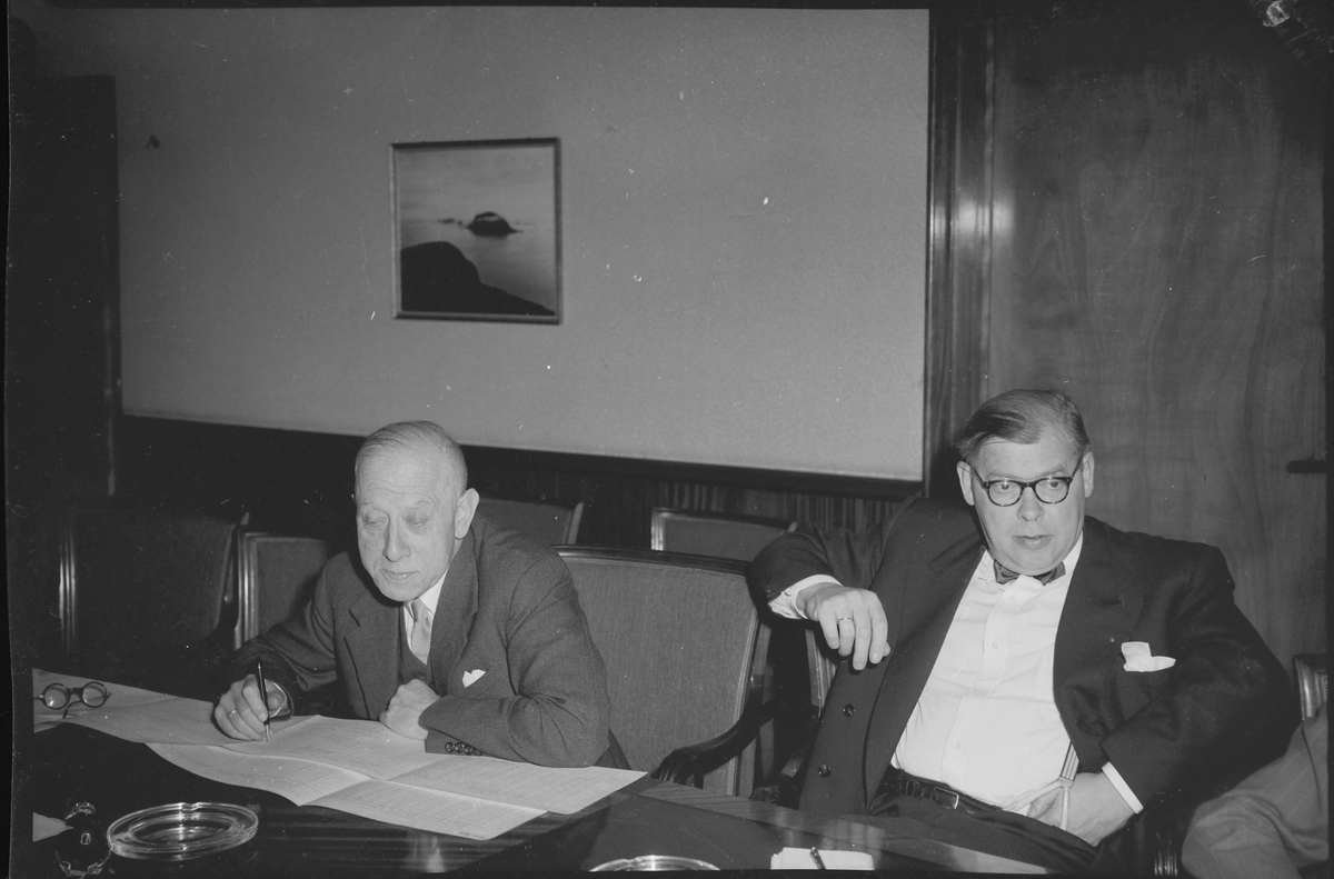 Transittkonferanse i Trondheim, sept. 1953