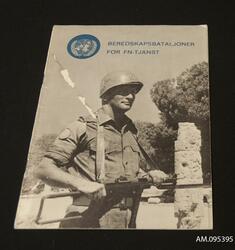 På modigt allvar i Armémuseums samlingar - föremål från FN-missioner