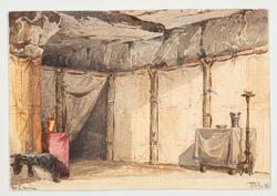 Interiör [Akvarell]