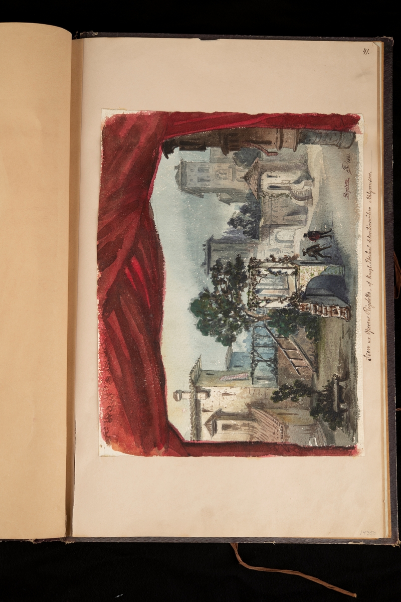 Scenbild ur Rigoletto 