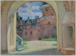 Gripsholms slott [Akvarell]