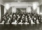 Studentbalen på Växjö stadshotell, våren 1955.