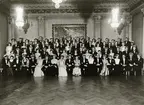 Studentbalen på Växjö stadshotell, våren 1954.