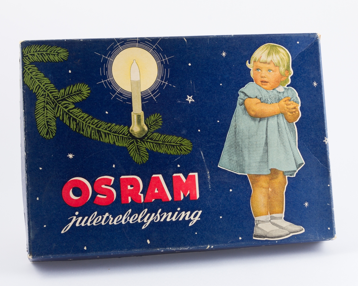 Ti juletrelys i originanleske