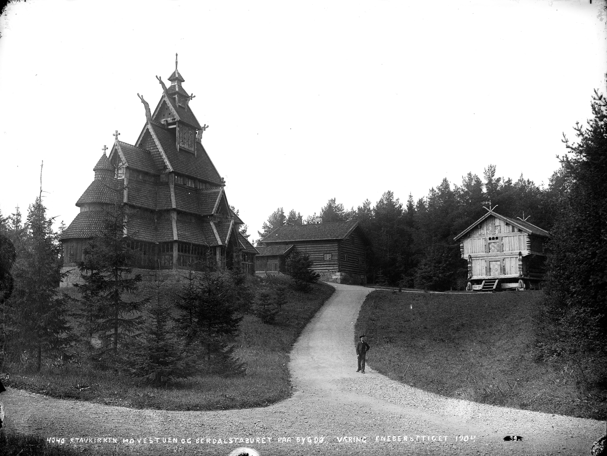 Gol stavkirke på Norsk Folkemuseum på Bygdøy