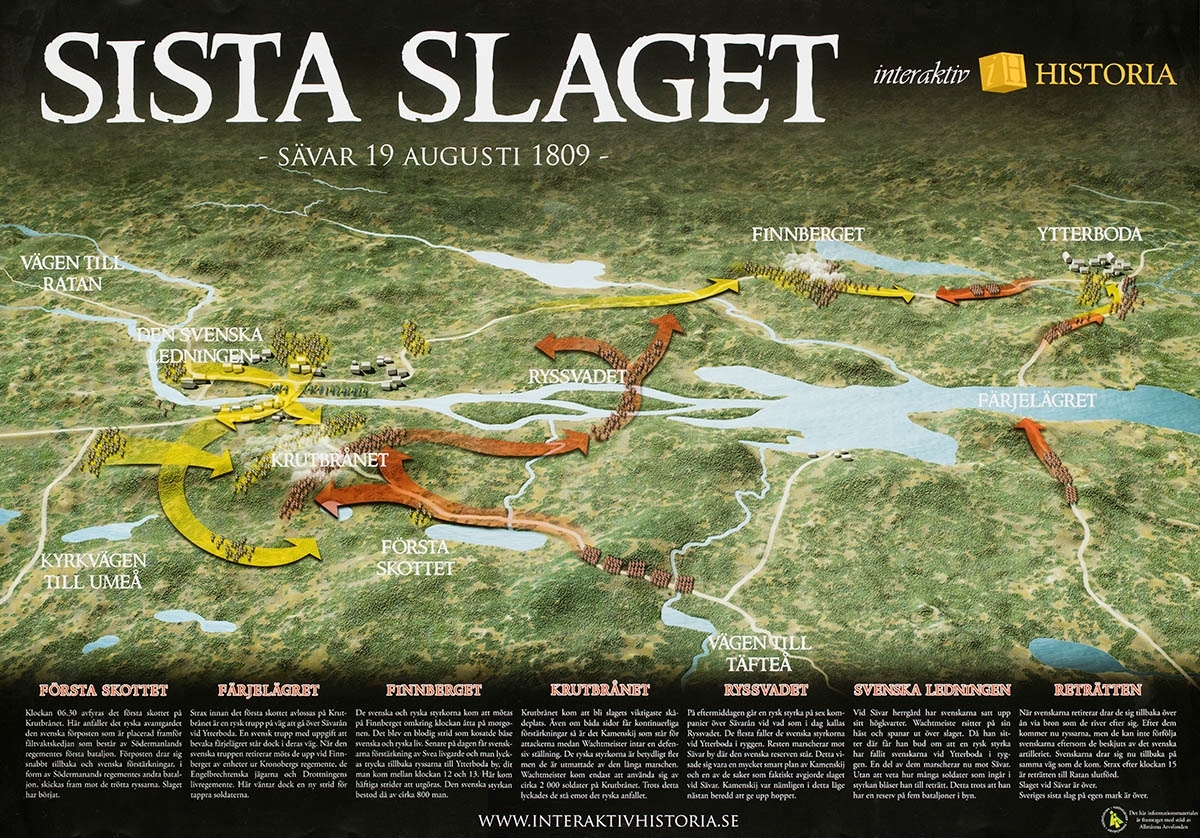 Sista slaget - Sävar 19 augusti 1809