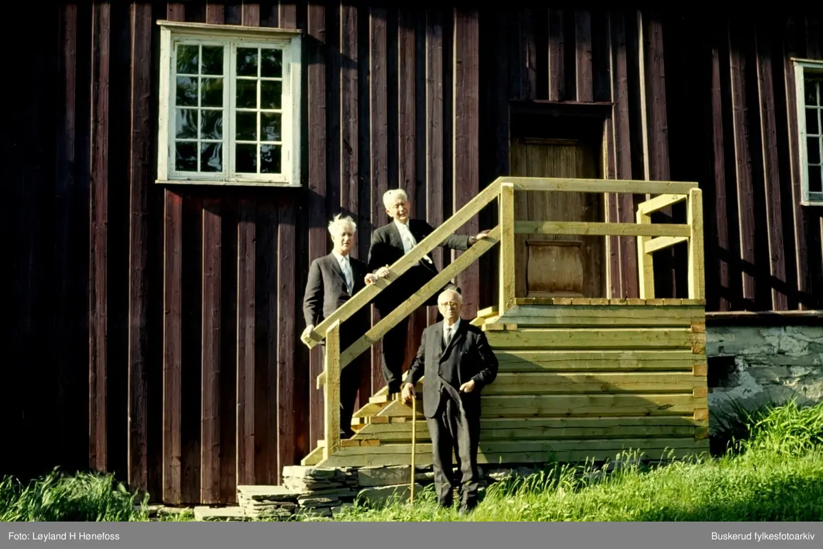 Norderhov prestegård. Ringerikes Museum. Munkestua