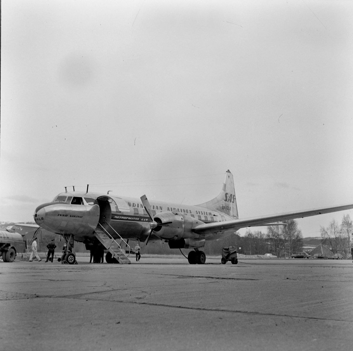 Demonstrasjon av SAS nye fly Metropolitan