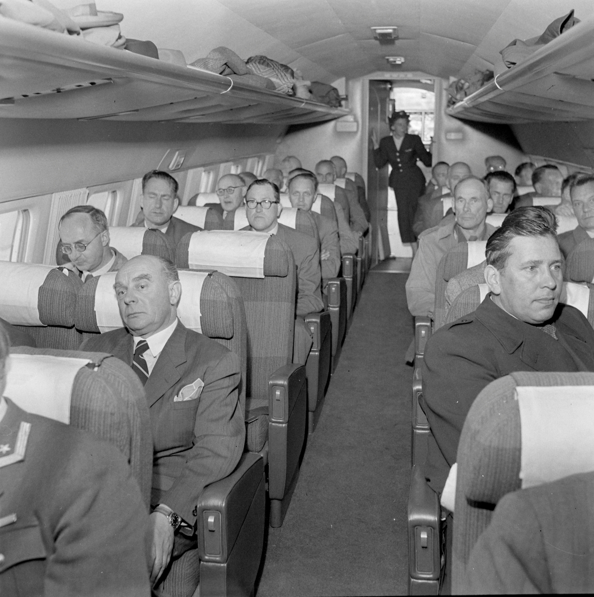 Demonstrasjon av SAS nye fly Metropolitan