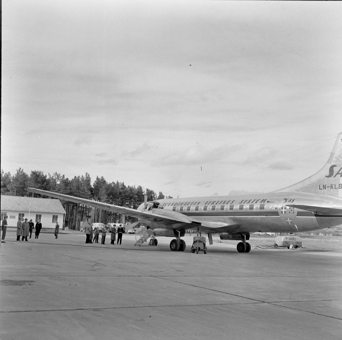 Demonstrasjon av SAS nye fly Metropolitan