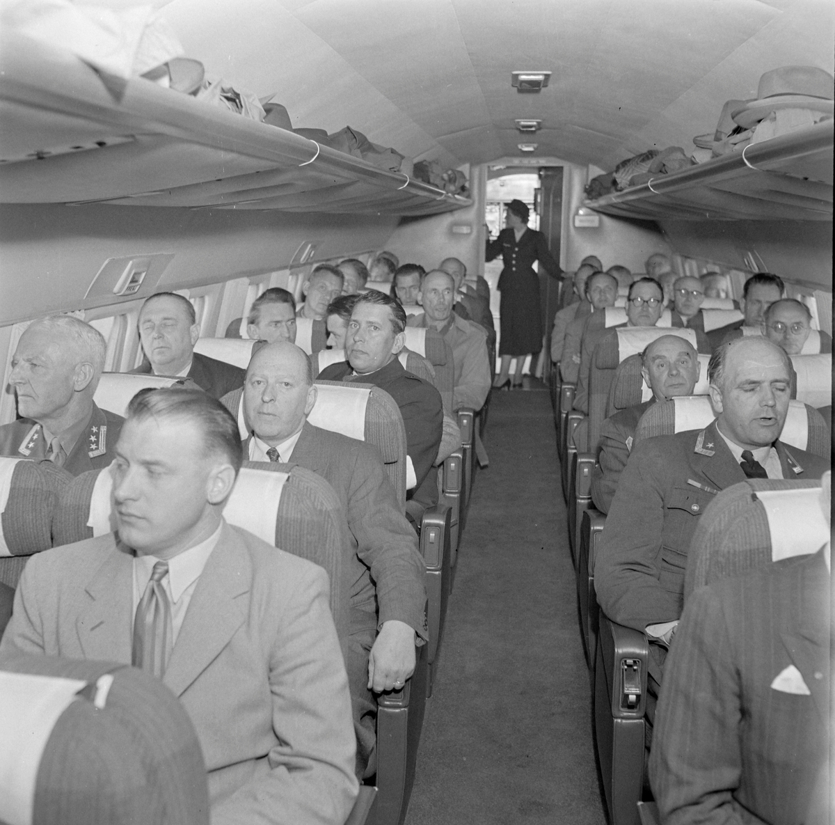 Demonstrasjon av SAS nye fly Metropolitan