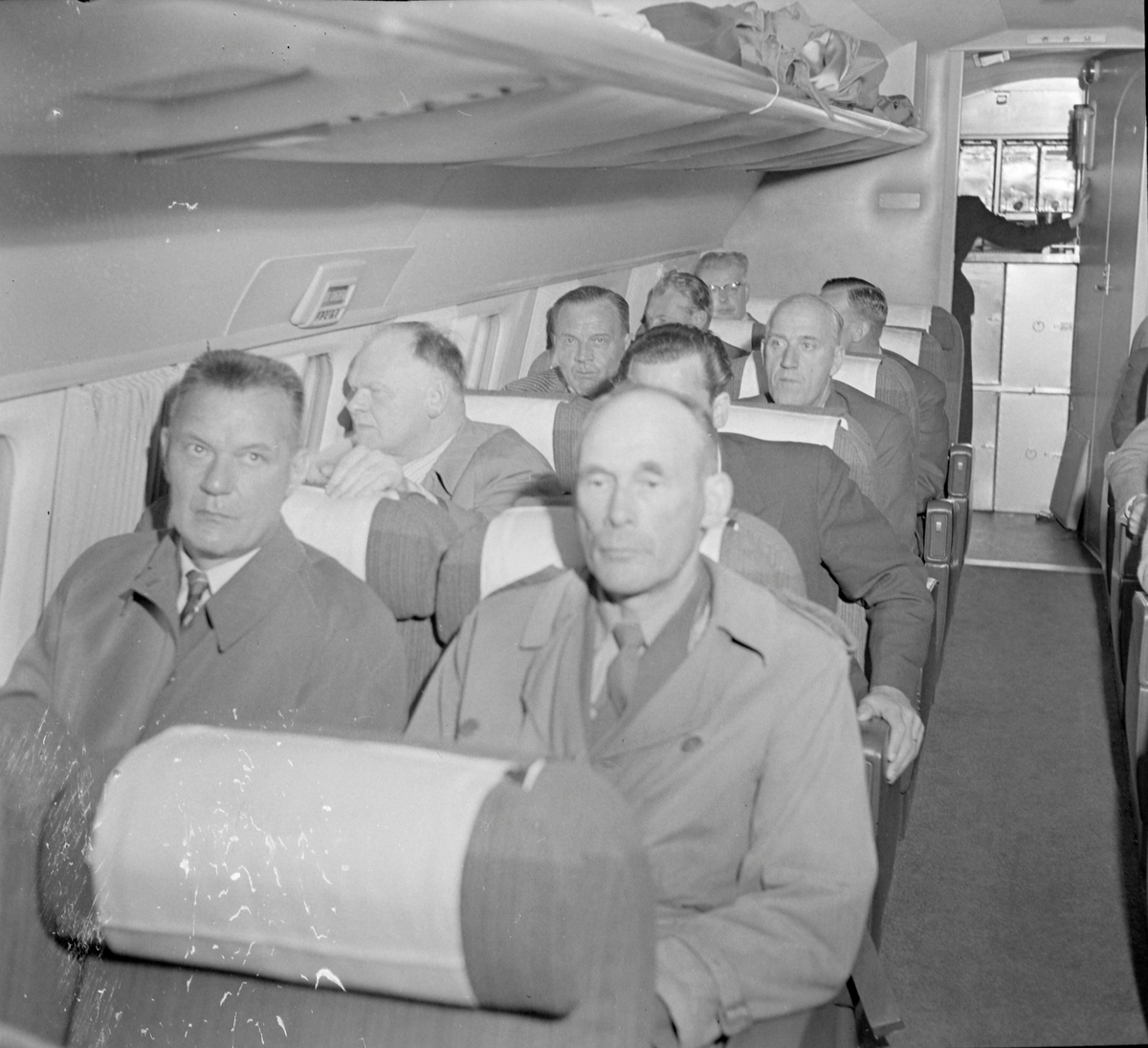Demonstrasjon av SAS nye fly Metropolitan
