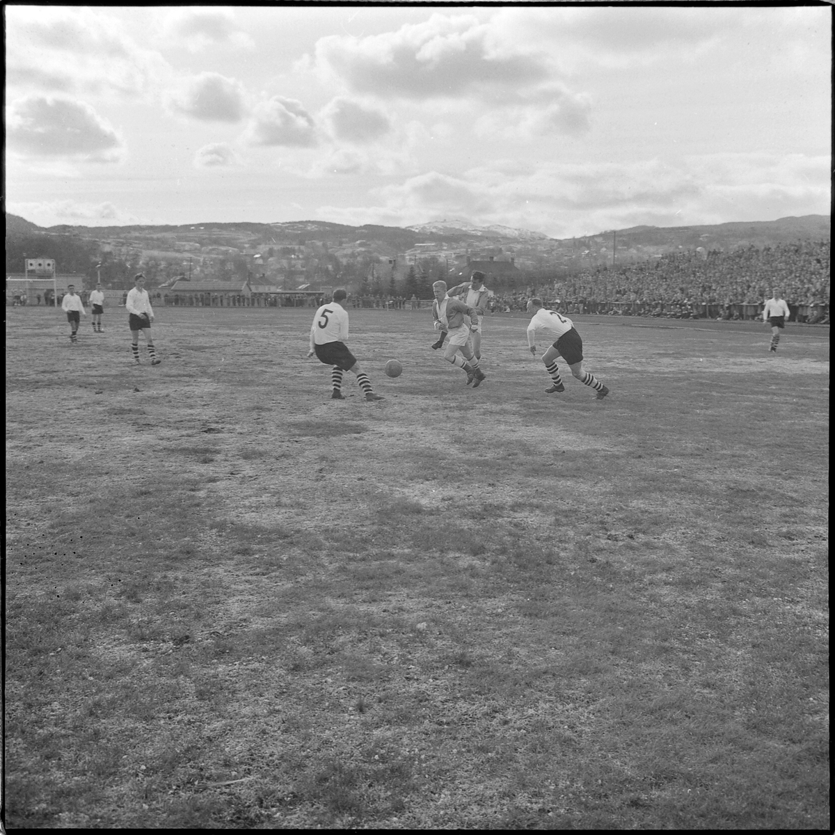 Fotballkamp mellom Freidig og Steinkjer (?)