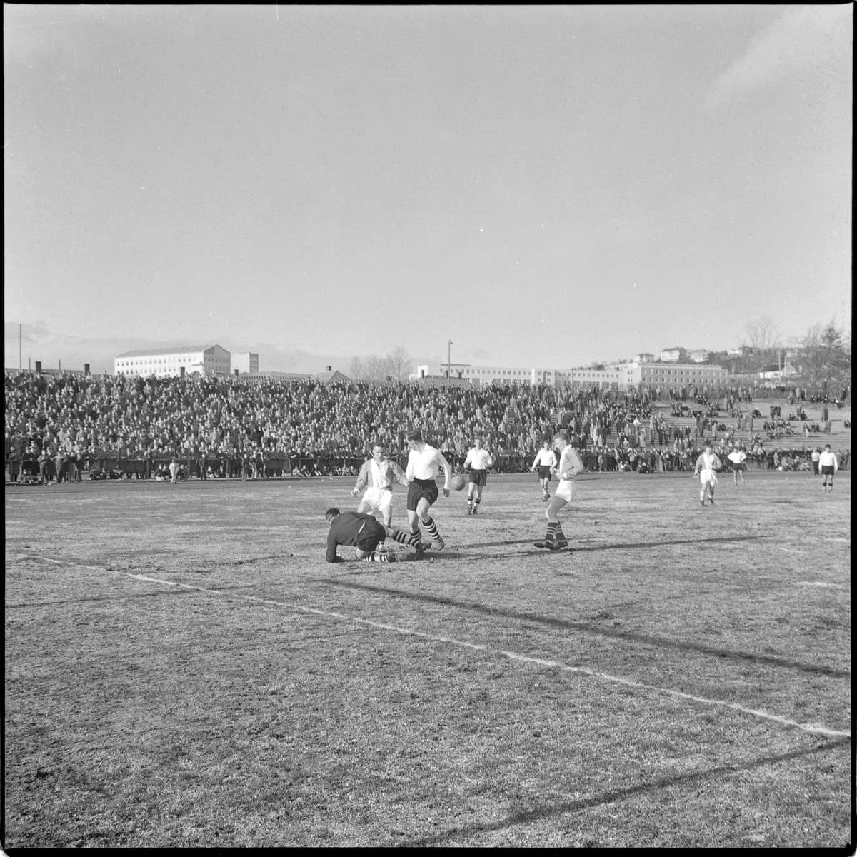 Fotballkamp mellom Freidig og Steinkjer (?)