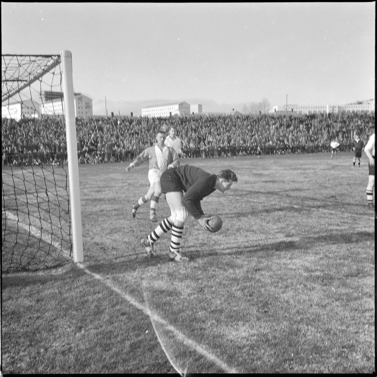 Fotballkamp mellom Freidig og Steinkjer (?)