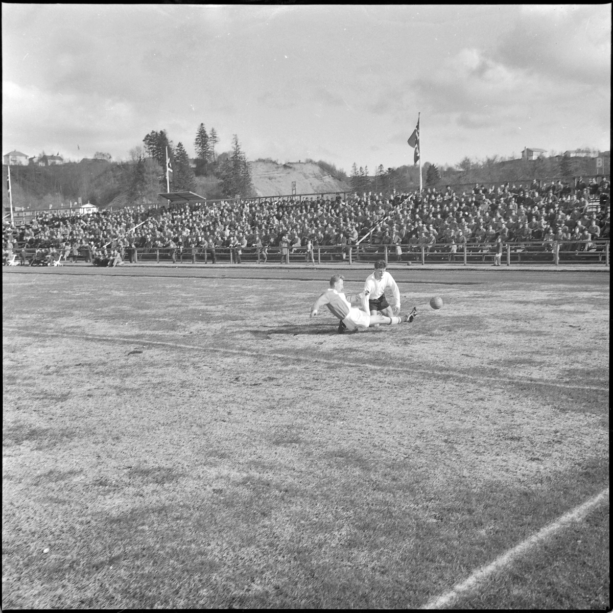 Fotballkamp mellom Freidig og Steinkjer (?)