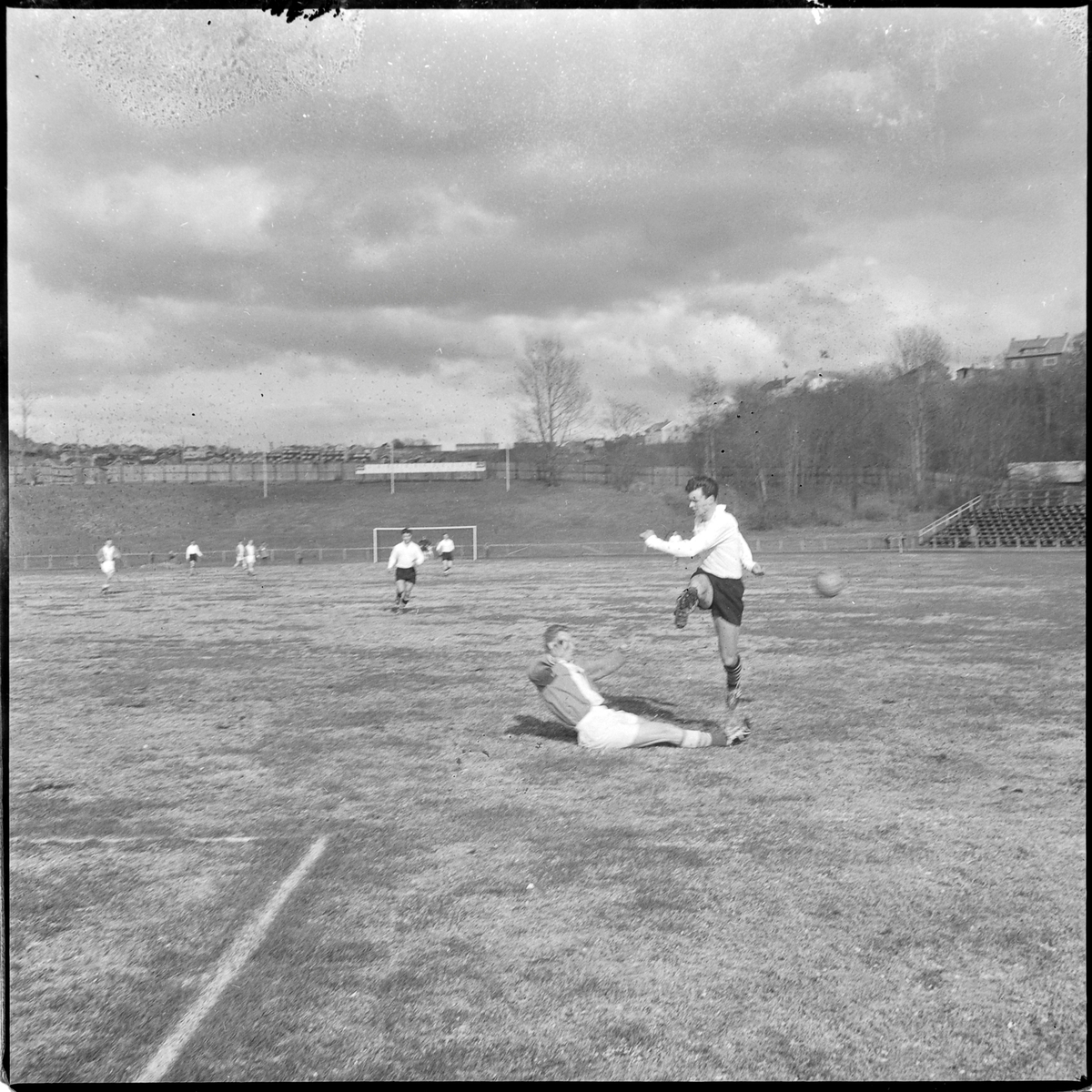 Fotballkamp mellom Freidig og Steinkjer (?)