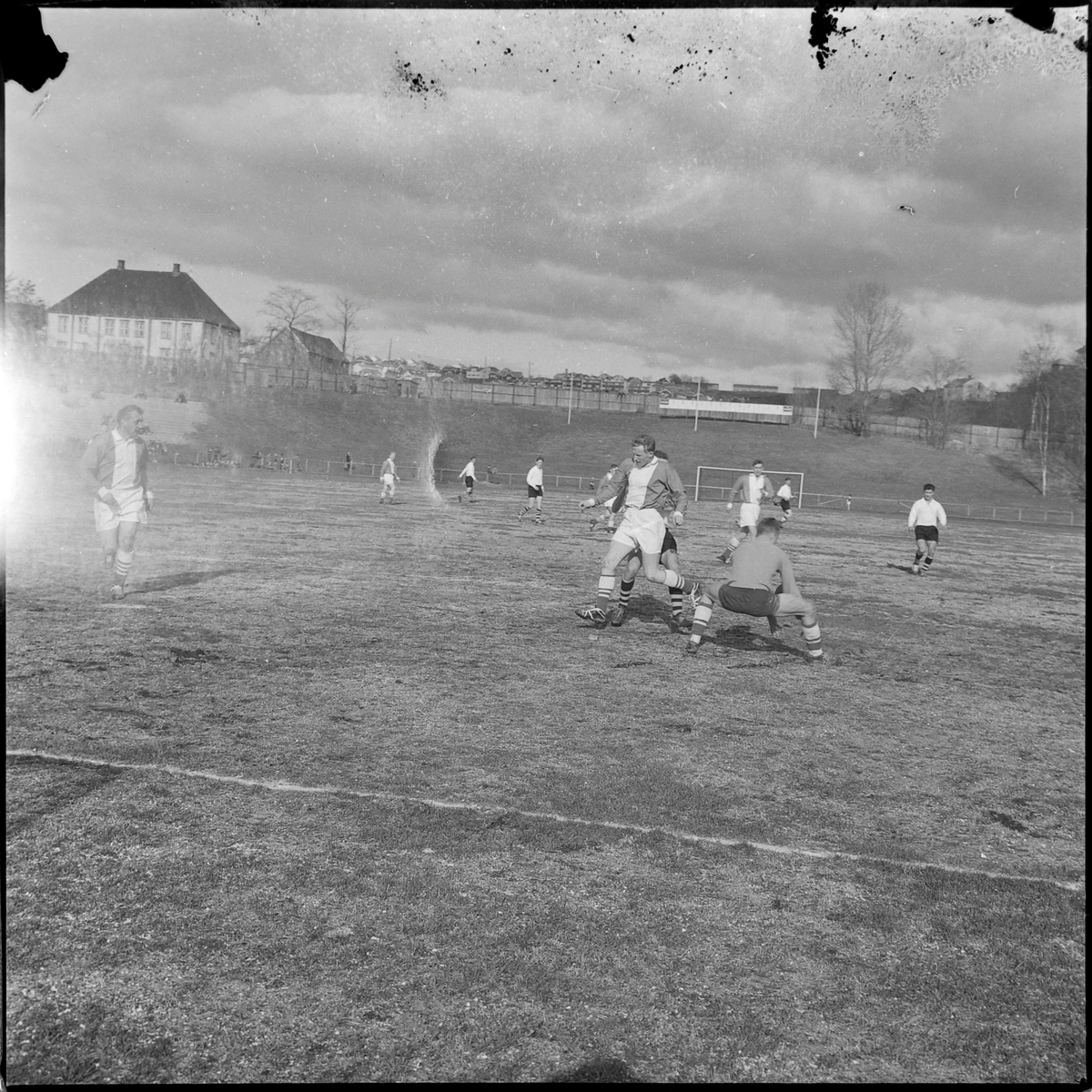 Fotballkamp mellom Freidig og Steinkjer (?)