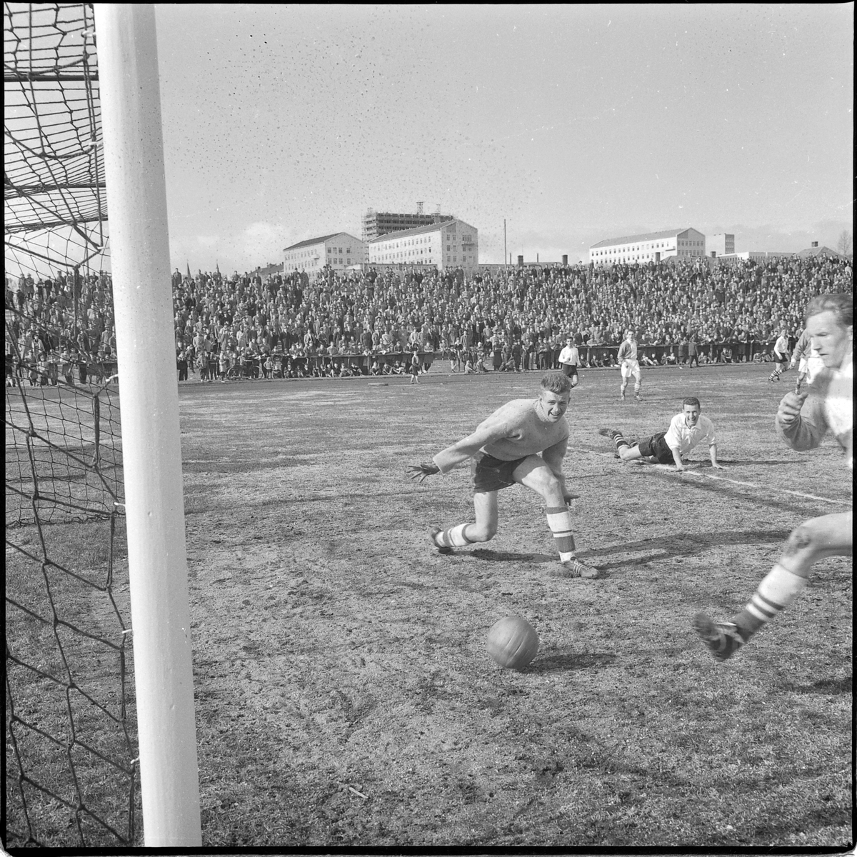 Fotballkamp mellom Freidig og Steinkjer (?)