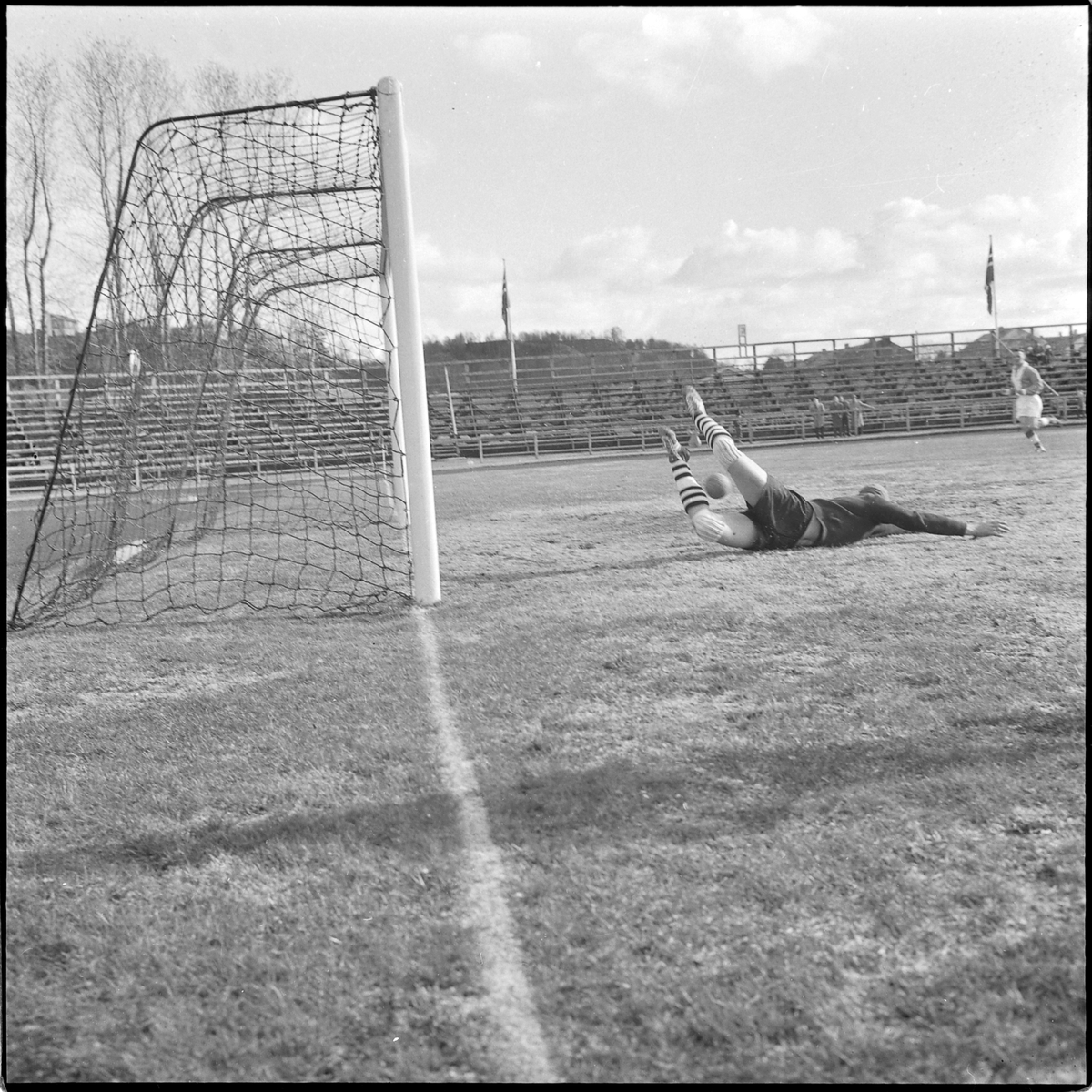 Fotballkamp mellom Freidig og Steinkjer (?)
