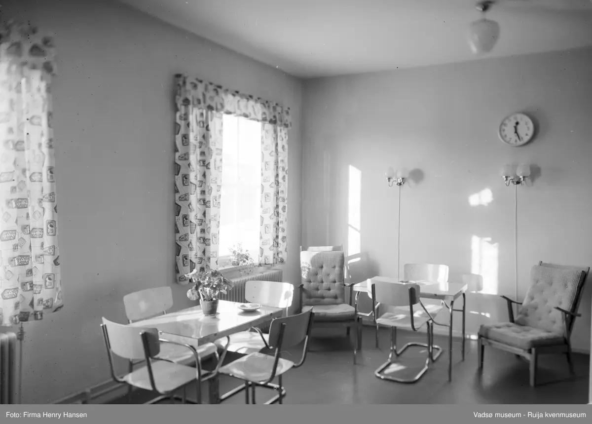 Personalrom Telegrafen Vadsø 1955