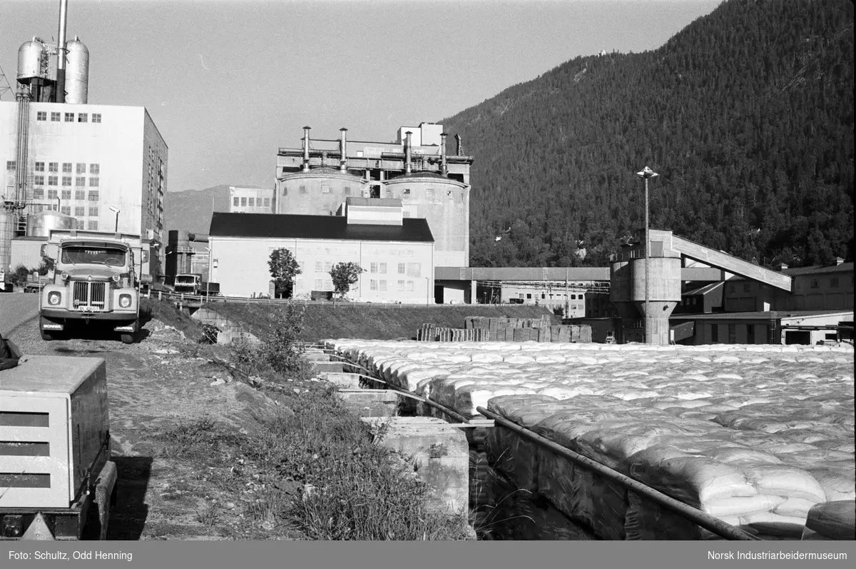Ammoniumnitratfabrikken på Rjukan.