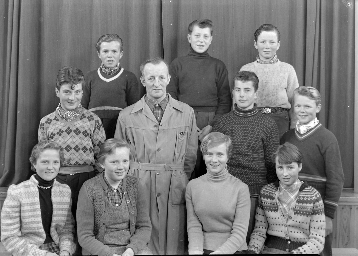 Klassebilde fra Nypvang skole