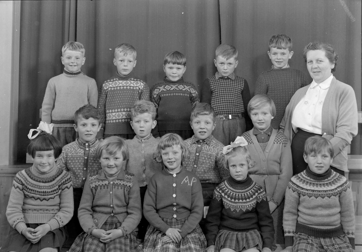 Klassebilde fra Nypvang skole