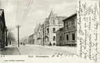 Kronobergsgatan, Växjö, en kall vinterdag 1903.