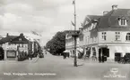 Kungsgatan från järnvägsstationen, Växjö, ca. 1930.