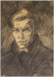 Självporträtt [Teckning]