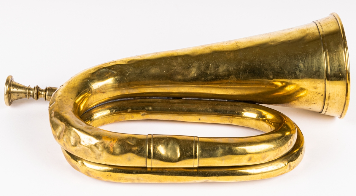 Postsignalhorn, av mässing.