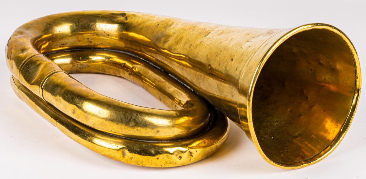 Postsignalhorn, av mässing.