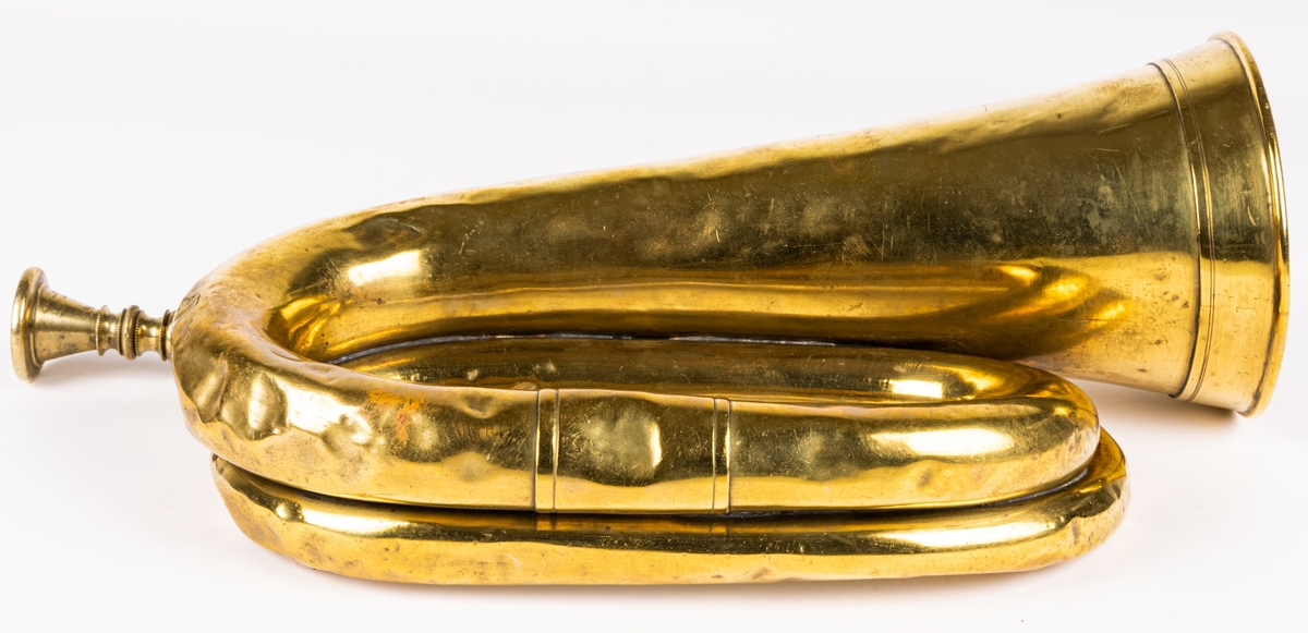 Postsignalhorn, av mässing.