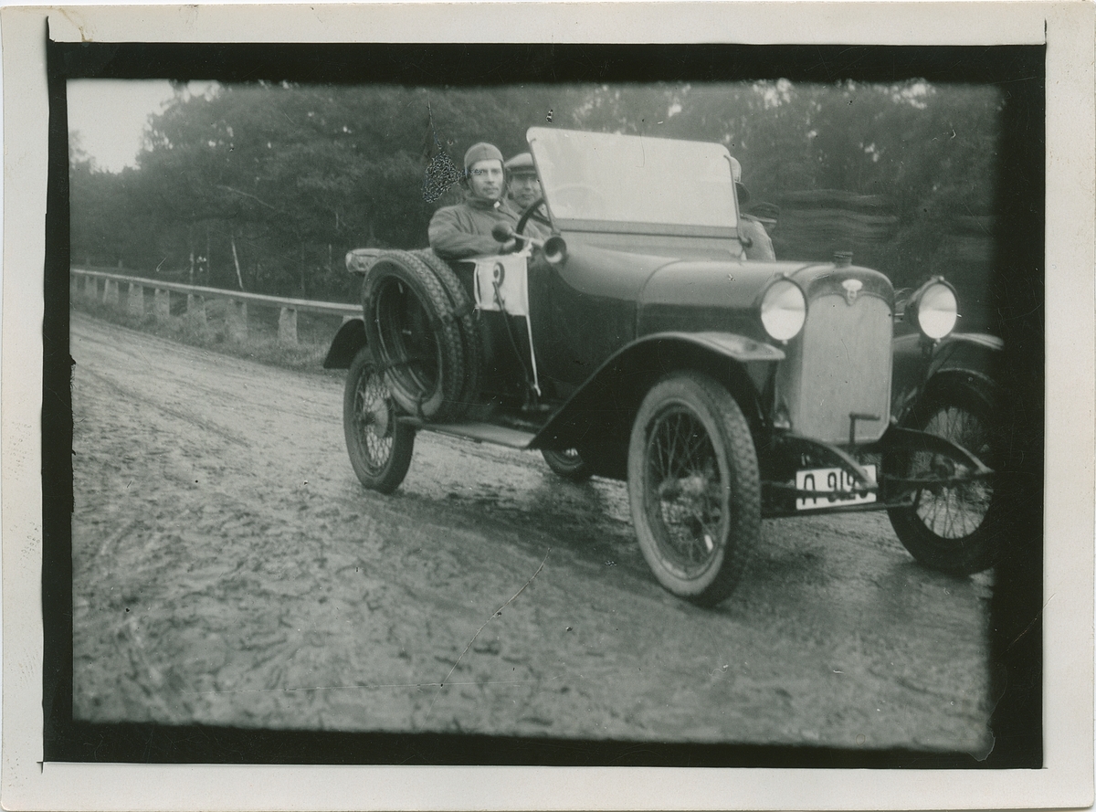 Bil tillverkad av tyska Wanderer.
Fotografi från John Neréns motorhistoriska samling.