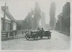 Biltävling, Frankrike.
Fotografi från John Neréns motorhistoriska samling.