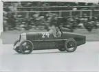 Biltävling, Frankrike.
Fotografi från John Neréns motorhistoriska samling.