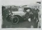 Citroen, biltävling Paris - Nice.
Fotografi från John Neréns motorhistoriska samling.