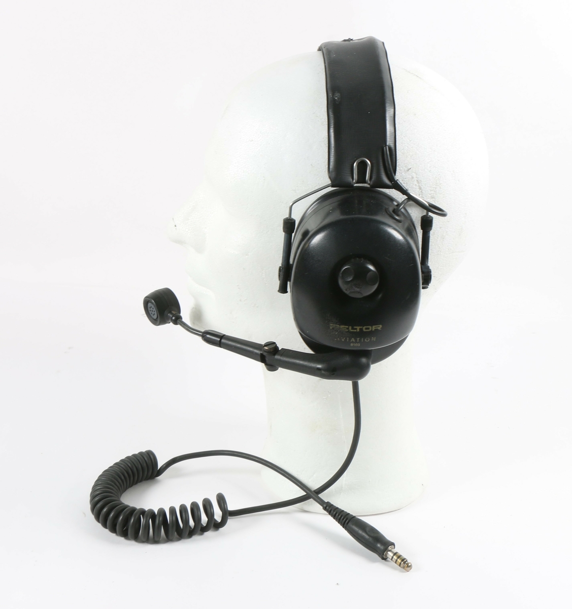 Headset sammen med flightsuit for loadmaster.
