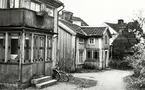 Sydvästra delen av Båtsmansbacken, Växjö ca. 1955.