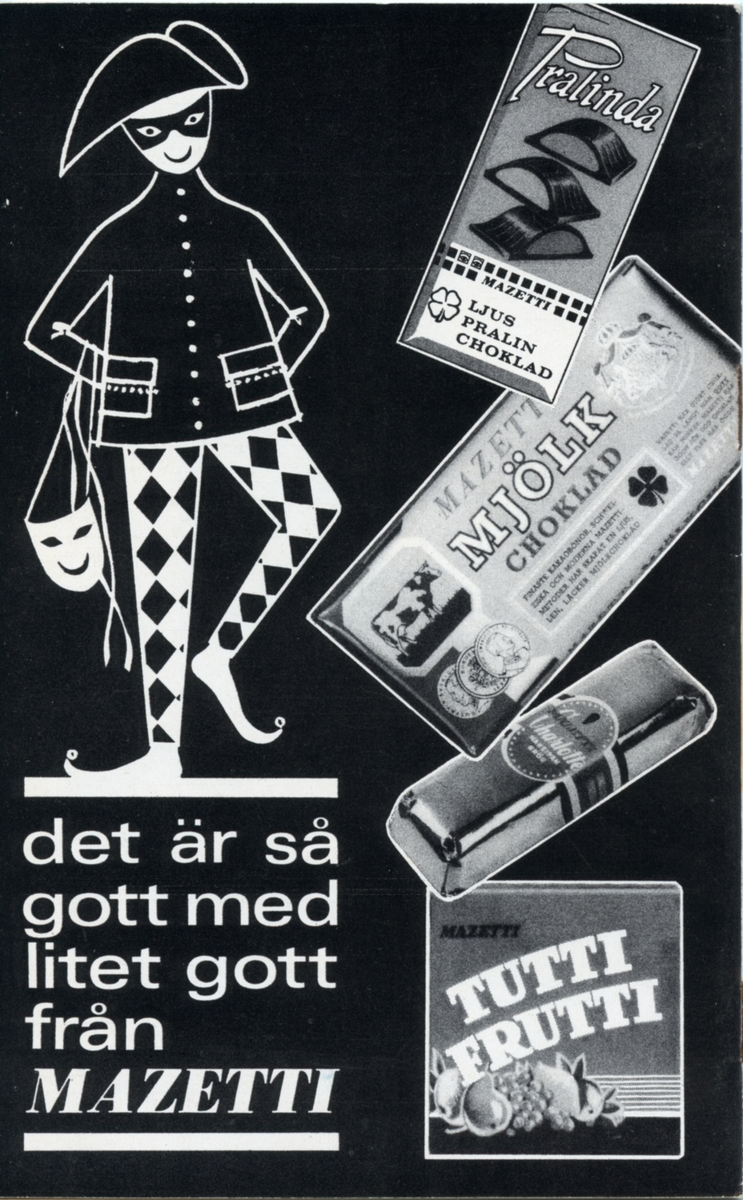 Program för Folkets Parks och Varieté Internationals artistföreställning (okänt årtal). Innehåller information om föreställningen och reklam.