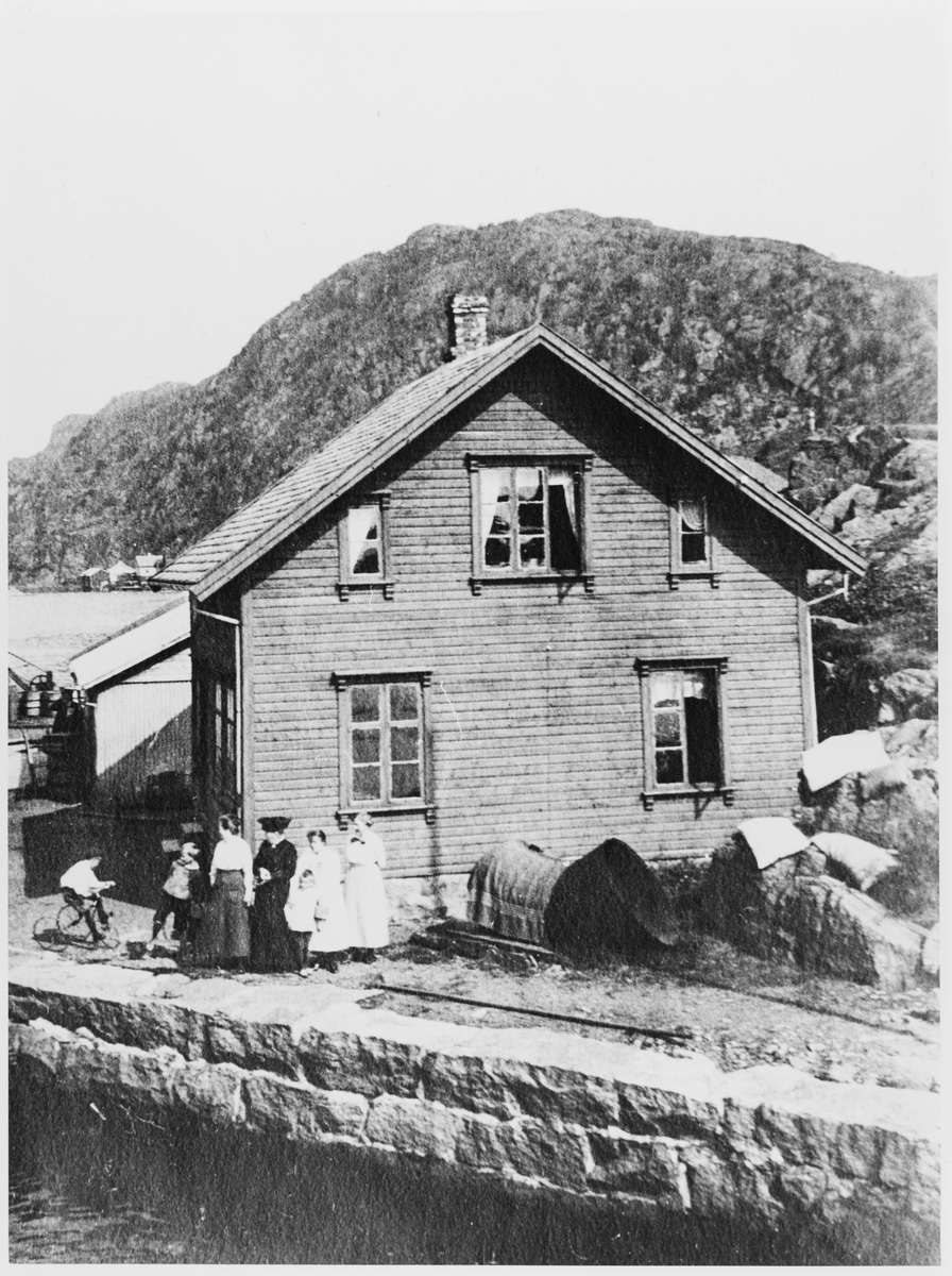 Kaien i Rekefjord, ca. 1916.