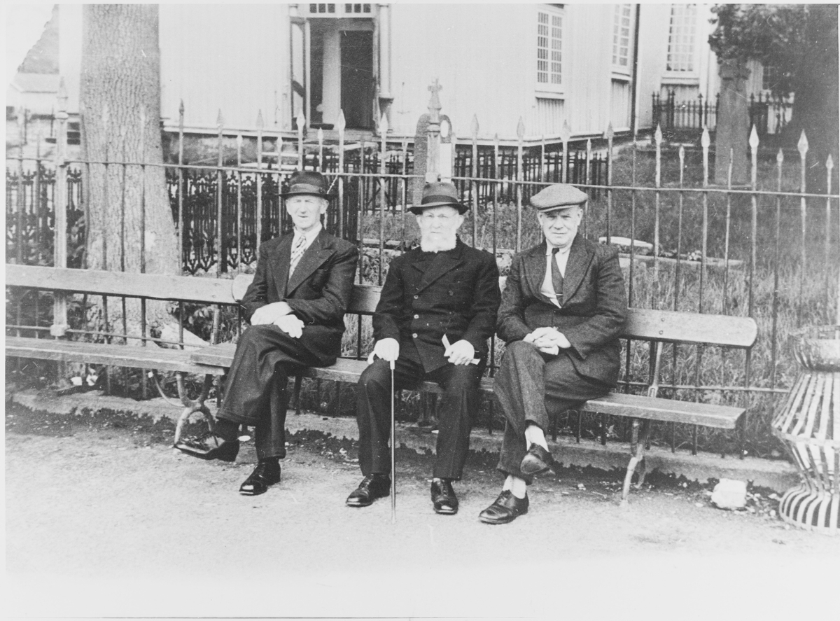 Egersund kirke, ca. 1950.