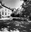 Jouvins vid S:t Olofsgatan, trädgården. Från NM:s byggnadsinventering 1957.