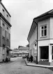 Rådhusgatan mot torget. Från NM:s byggnadsinventering 1957.