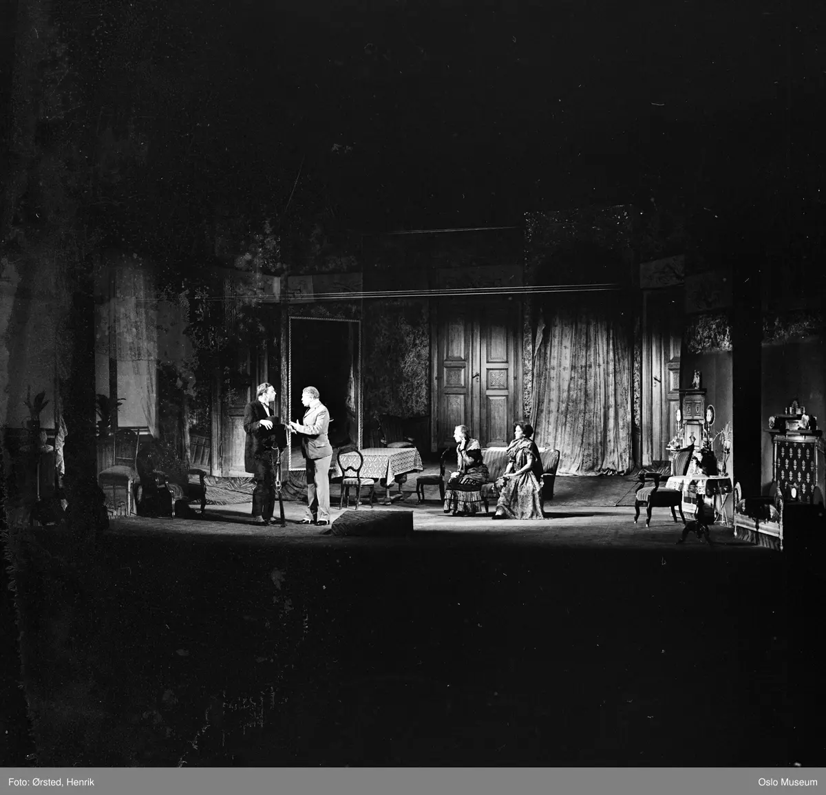 Det Norske Teatret, sceneprøve, forestilling Tango, skuespillere