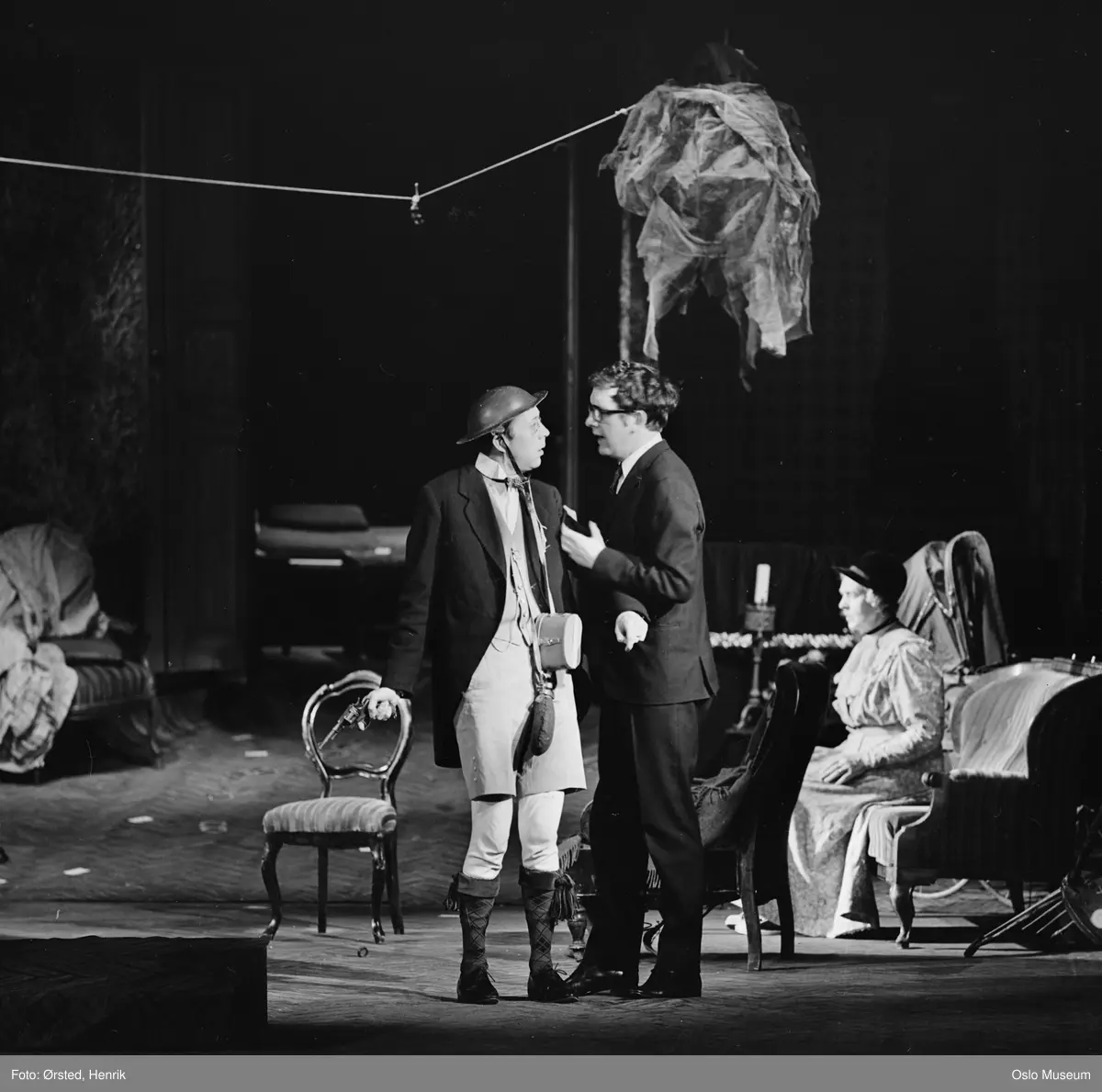 Det Norske Teatret, sceneprøve, forestilling Tango, skuespillere