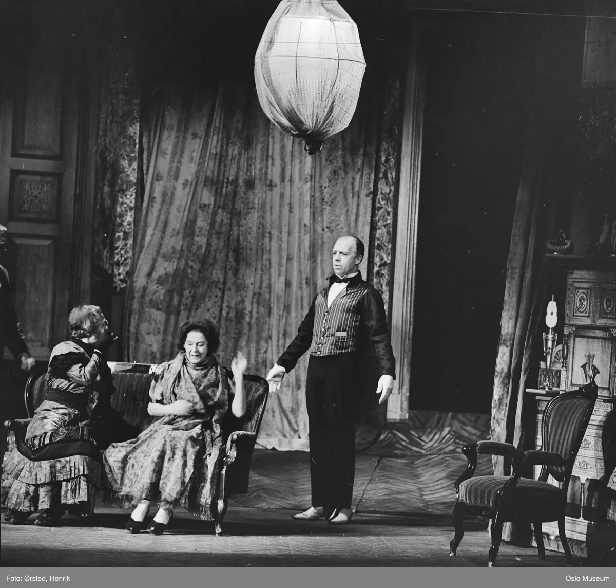 Det Norske Teatret, sceneprøve, forestilling Tango, skuespillere