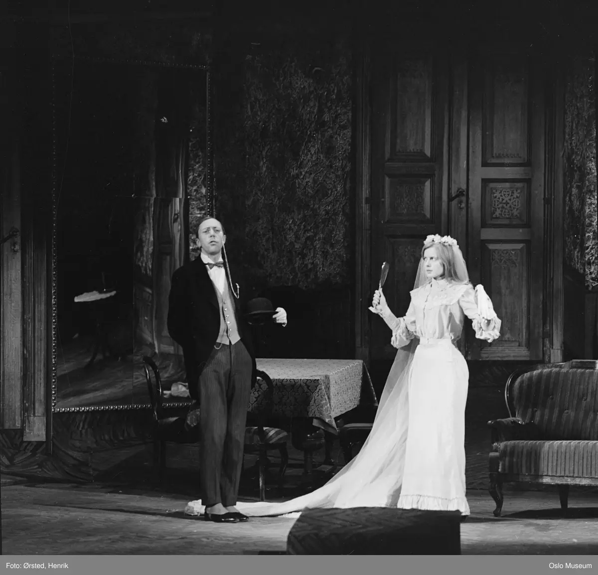 Det Norske Teatret, sceneprøve, forestilling Tango, skuespillere