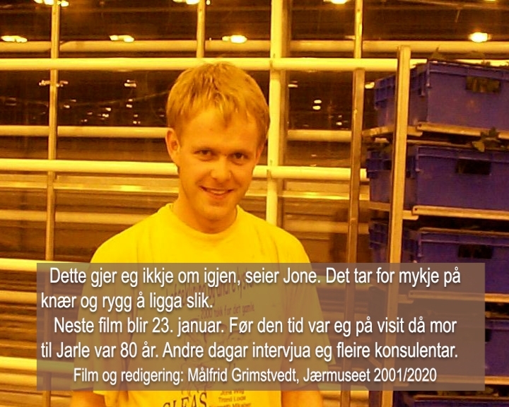 Redigerte versjonar av opptak frå samtidsprosjektet PR2000.01 Vik2000